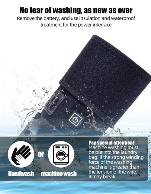 Load image into Gallery viewer, "Electric Heated Knee Pads - Pain Relief &amp; Arthritis Therapy"
