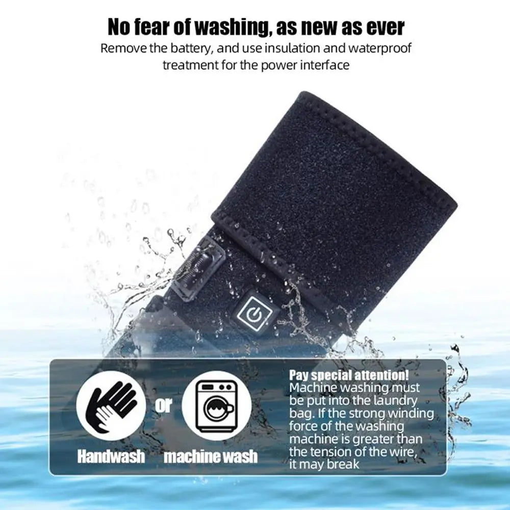 "Electric Heated Knee Pads - Pain Relief & Arthritis Therapy"