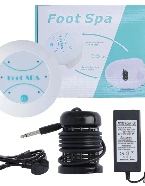 Load image into Gallery viewer, Detox Ionic Foot Spa Bath Massager Vibrating Electric Mini FootBath Machines Cleanse Whirlpool Care Arrays Aqua Health Therapy
