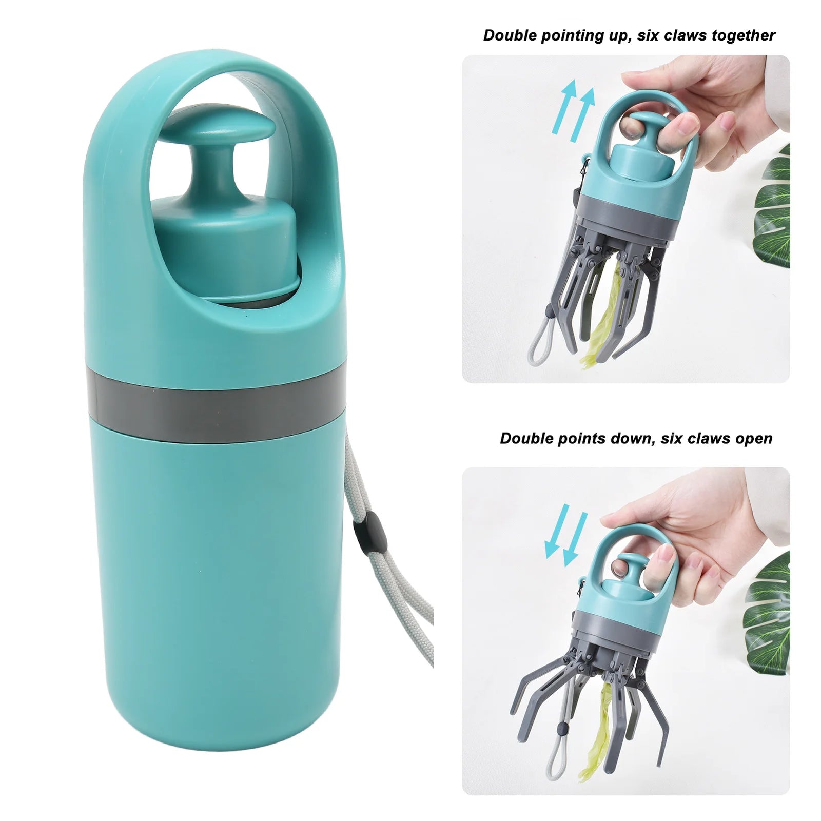 Portable Dog Claw Poop Scooper