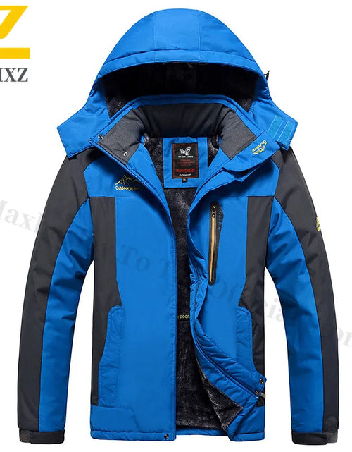 Load image into Gallery viewer, Men's Thermal Fleece-Lined Waterproof Windproof Mountaineering Parka with Graphene Heating
