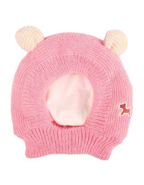 Load image into Gallery viewer, Winter Warm Big Dog Hat Cap Thickened Knit Pet Headwear Headgear for Medium Large Dogs Labrador mascotas Costume Accessories
