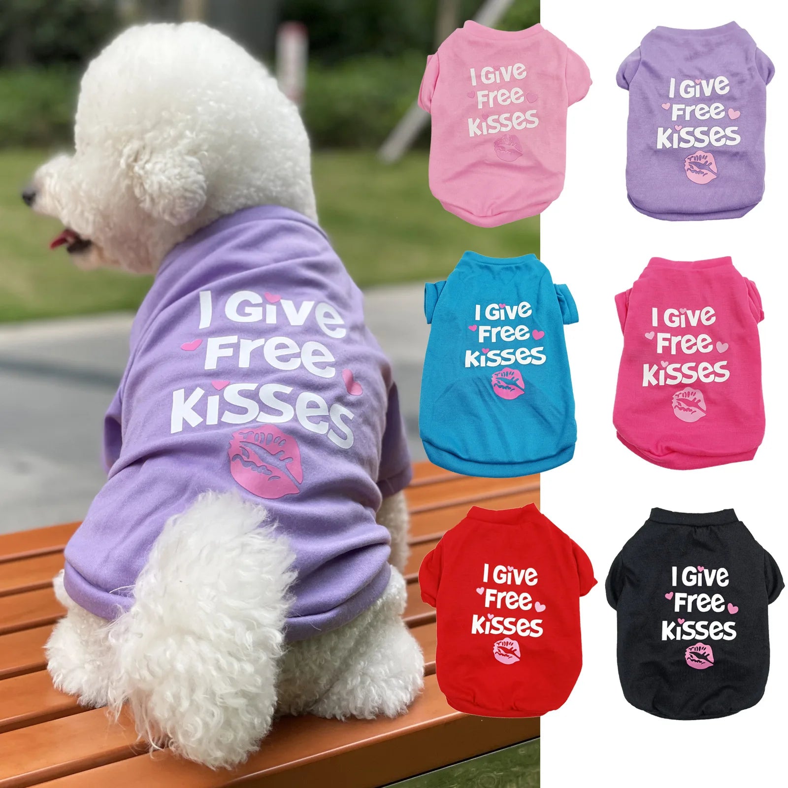 Summer Dog Shirts for Small Dogs - Chihuahua T-Shirt &amp; Puppy Vest