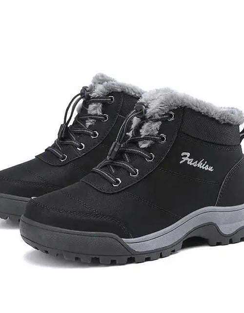 Load image into Gallery viewer, Women's Warmed Trekking Shoes - Insulated Hiking Sneakers Wide Fit

