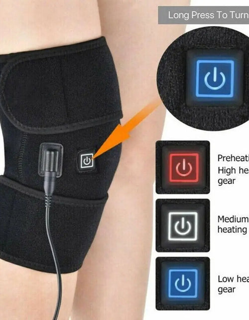 Load image into Gallery viewer, "Electric Heated Knee Pads - Pain Relief &amp; Arthritis Therapy"
