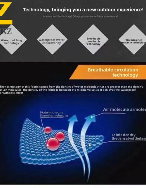 Load image into Gallery viewer, Men's Thermal Fleece-Lined Waterproof Windproof Mountaineering Parka with Graphene Heating

