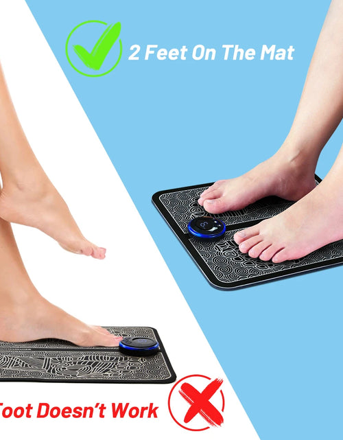 Load image into Gallery viewer, Electric EMS Foot Massager Pad - Pain Relief &amp; Blood Circulation Mat
