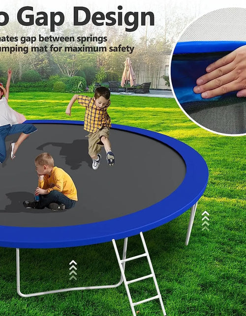 Load image into Gallery viewer, Upgraded Trampoline with Basketball Hoop - 8FT to 14FT Outdoor Backyard
