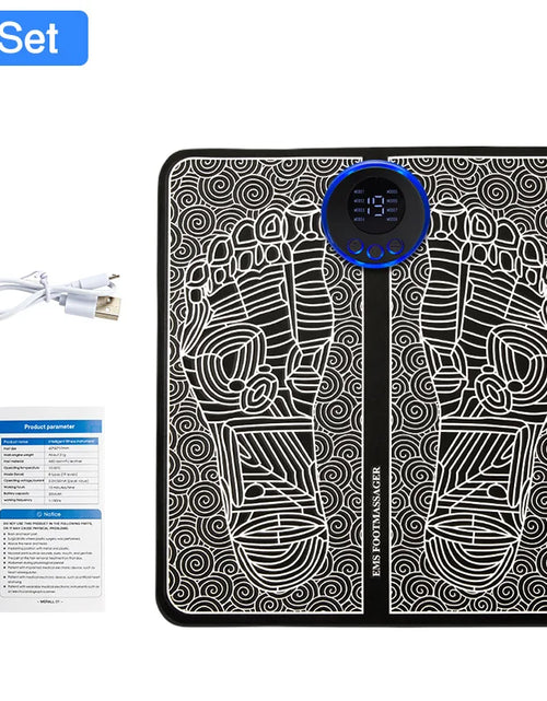 Load image into Gallery viewer, Electric EMS Foot Massager Pad - Pain Relief &amp; Blood Circulation Mat
