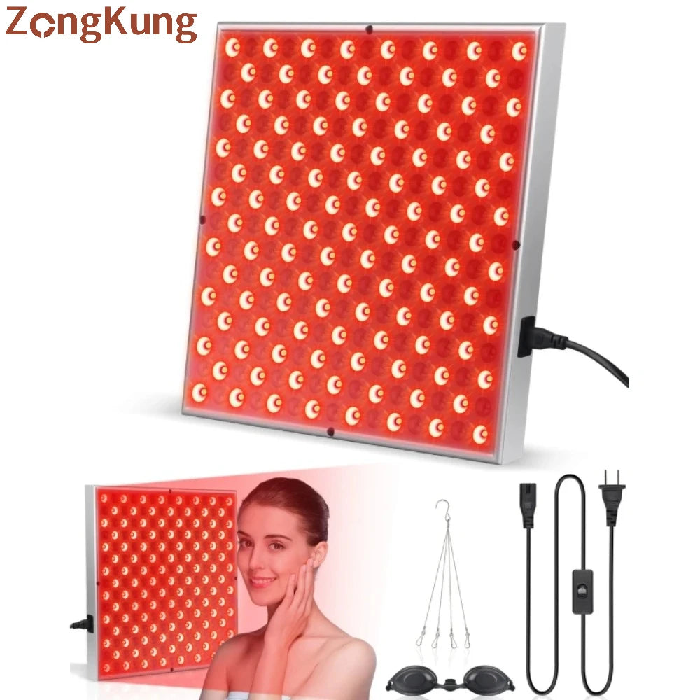 LED Red Light Therapy 660nm 850nm - Pain Relief &amp; Skin Treatment Device