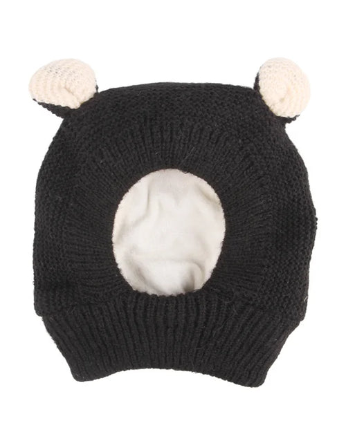 Load image into Gallery viewer, Winter Warm Big Dog Hat Cap Thickened Knit Pet Headwear Headgear for Medium Large Dogs Labrador mascotas Costume Accessories
