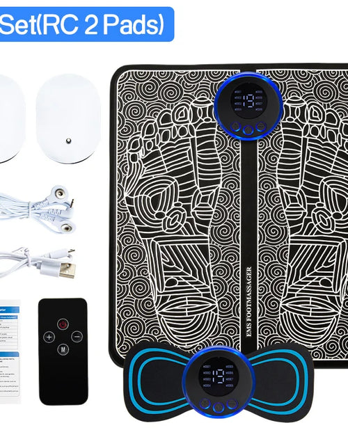 Load image into Gallery viewer, Electric EMS Foot Massager Pad - Pain Relief &amp; Blood Circulation Mat
