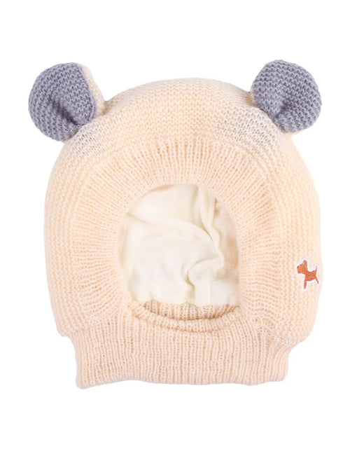 Load image into Gallery viewer, Winter Warm Big Dog Hat Cap Thickened Knit Pet Headwear Headgear for Medium Large Dogs Labrador mascotas Costume Accessories
