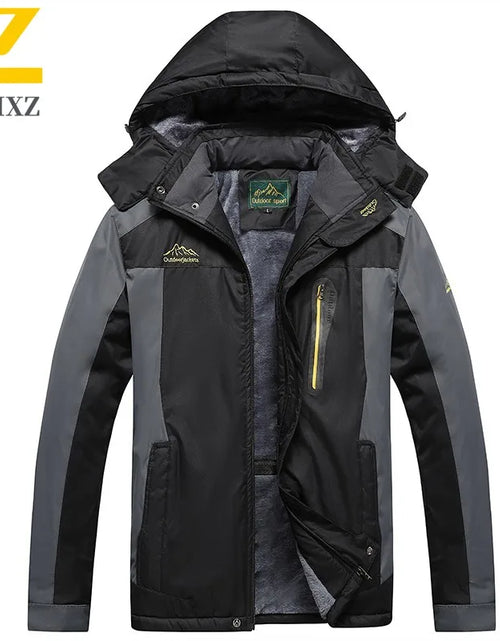 Load image into Gallery viewer, Men's Thermal Fleece-Lined Waterproof Windproof Mountaineering Parka with Graphene Heating
