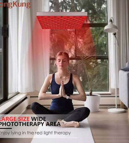 LED Red Light Therapy 660nm 850nm - Pain Relief &amp; Skin Treatment Device