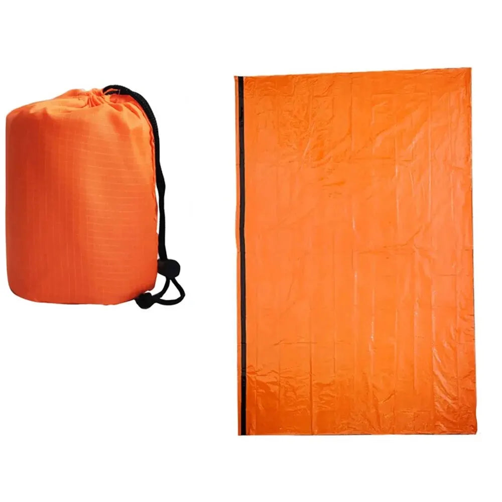 Emergency Mylar Sleeping Bag - Waterproof Thermal Survival Blanket