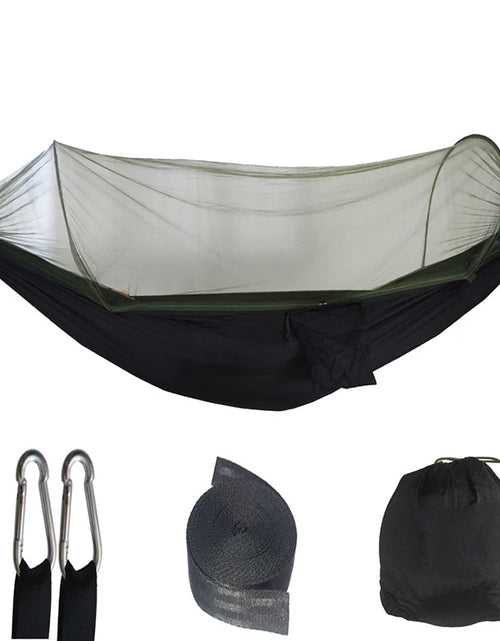 Load image into Gallery viewer, Outdoor Camping Hammock with Mosquito Net - Lightweight Parachute Fabric

