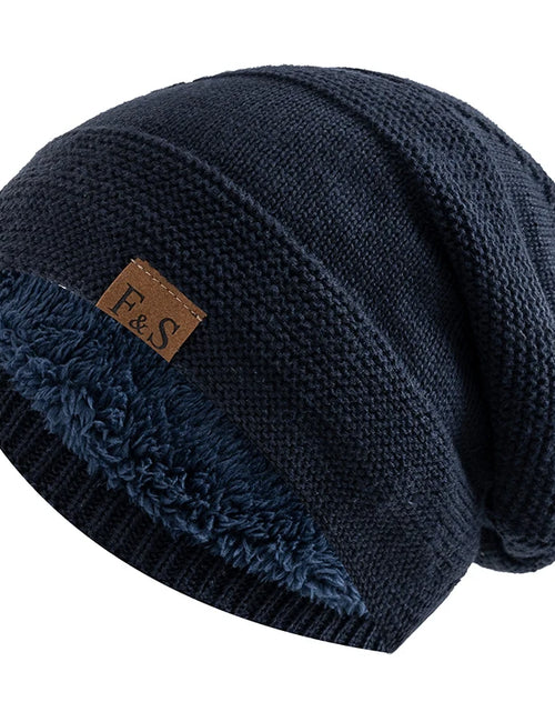 Load image into Gallery viewer, Unisex Slouchy Winter Beanie
