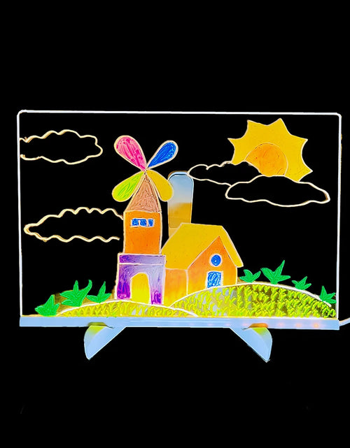 Load image into Gallery viewer, DIY LED Drawing Board For Kids: Creative Writing &amp; Art Under The Stars For Home Improvement Accessory
