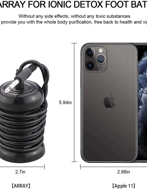 Load image into Gallery viewer, Detox Ionic Foot Spa Bath Massager Vibrating Electric Mini FootBath Machines Cleanse Whirlpool Care Arrays Aqua Health Therapy
