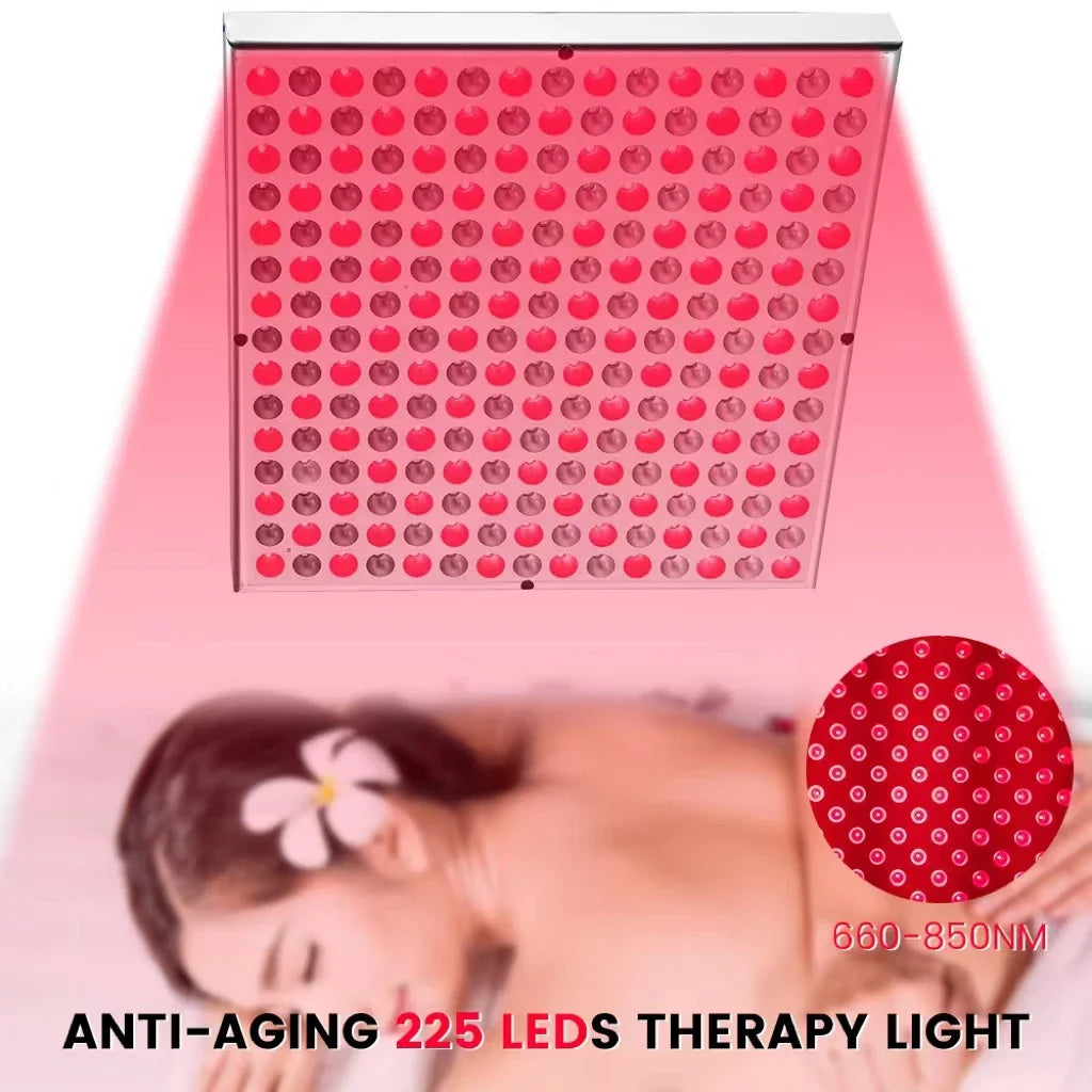 LED Red Light Therapy 660nm 850nm - Pain Relief &amp; Skin Treatment Device
