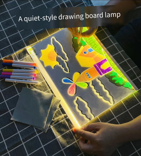DIY LED Drawing Board For Kids: Creative Writing & Art Under The Stars For Home Improvement Accessory