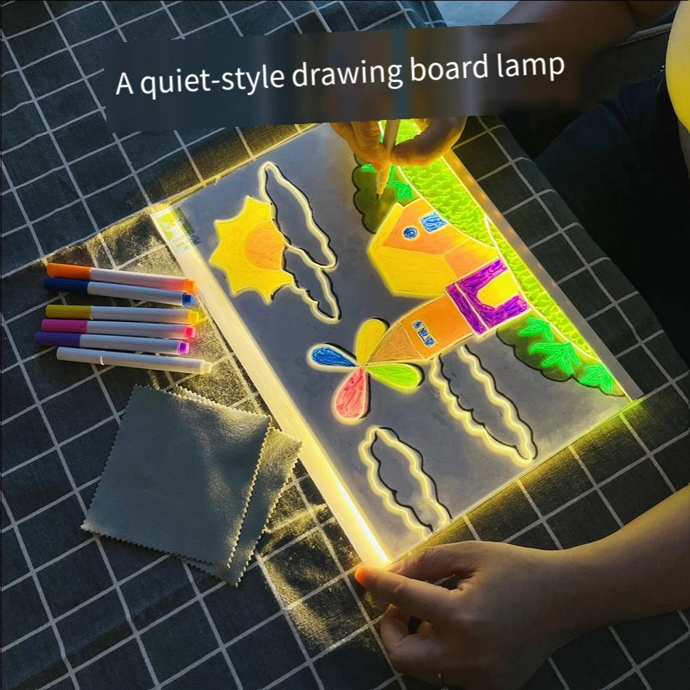 DIY LED Drawing Board For Kids: Creative Writing & Art Under The Stars For Home Improvement Accessory