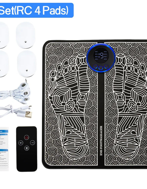 Load image into Gallery viewer, Electric EMS Foot Massager Pad - Pain Relief &amp; Blood Circulation Mat
