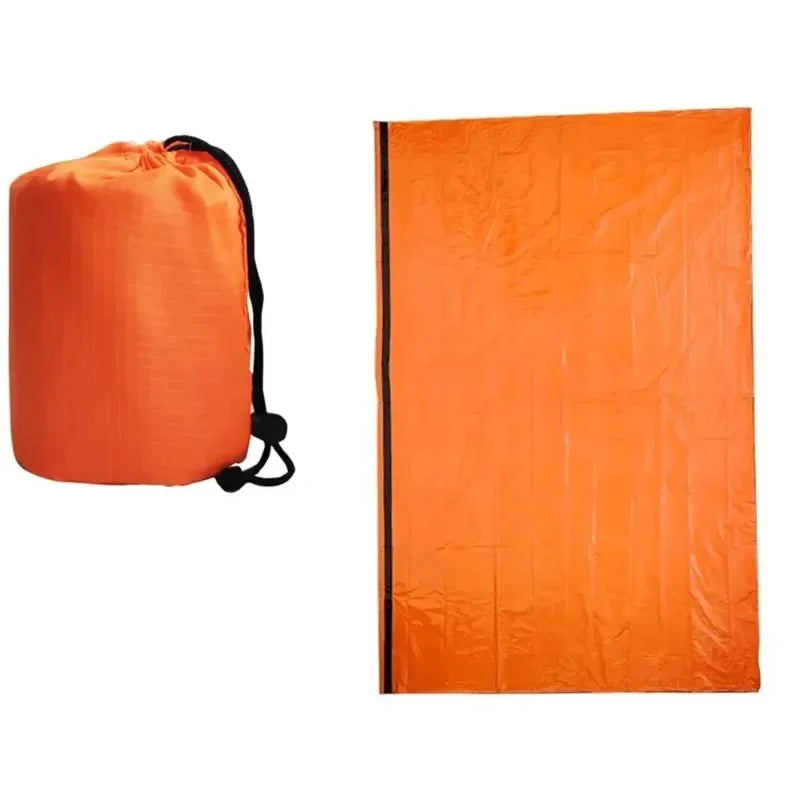 Emergency Mylar Sleeping Bag - Waterproof Thermal Survival Blanket